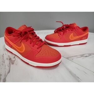 NEW NO BOX - Nike‎ Dunk Low ATL Men's Size 8 FD0724-657 University Red Orange